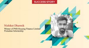 Scholar Success Story - Nishiket