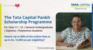 Tata Capital Pankh Scholarship
