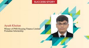 Scholar Success Story - Ayush Khaitan