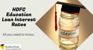 HDFC Education Loan Interest Rate and Charges