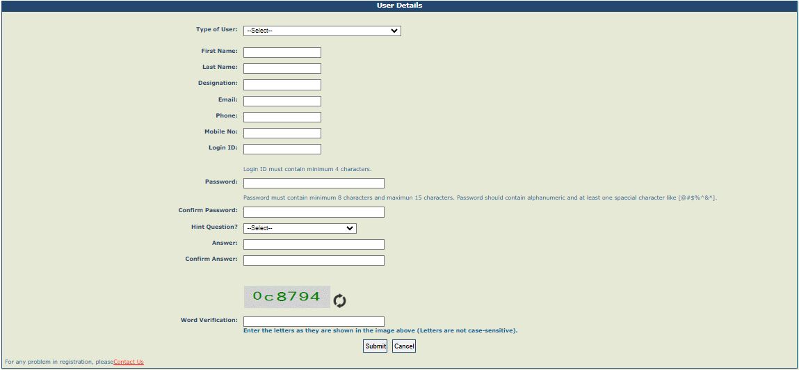 PFMS Login 2023 – New User Registration 