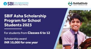 SBIF Asha Scholarship Program