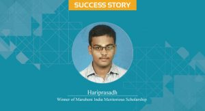 Scholar Success Story - Hariprasadh